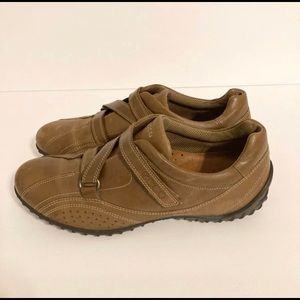 ECCO brown arch support comfort shoes size 8.5